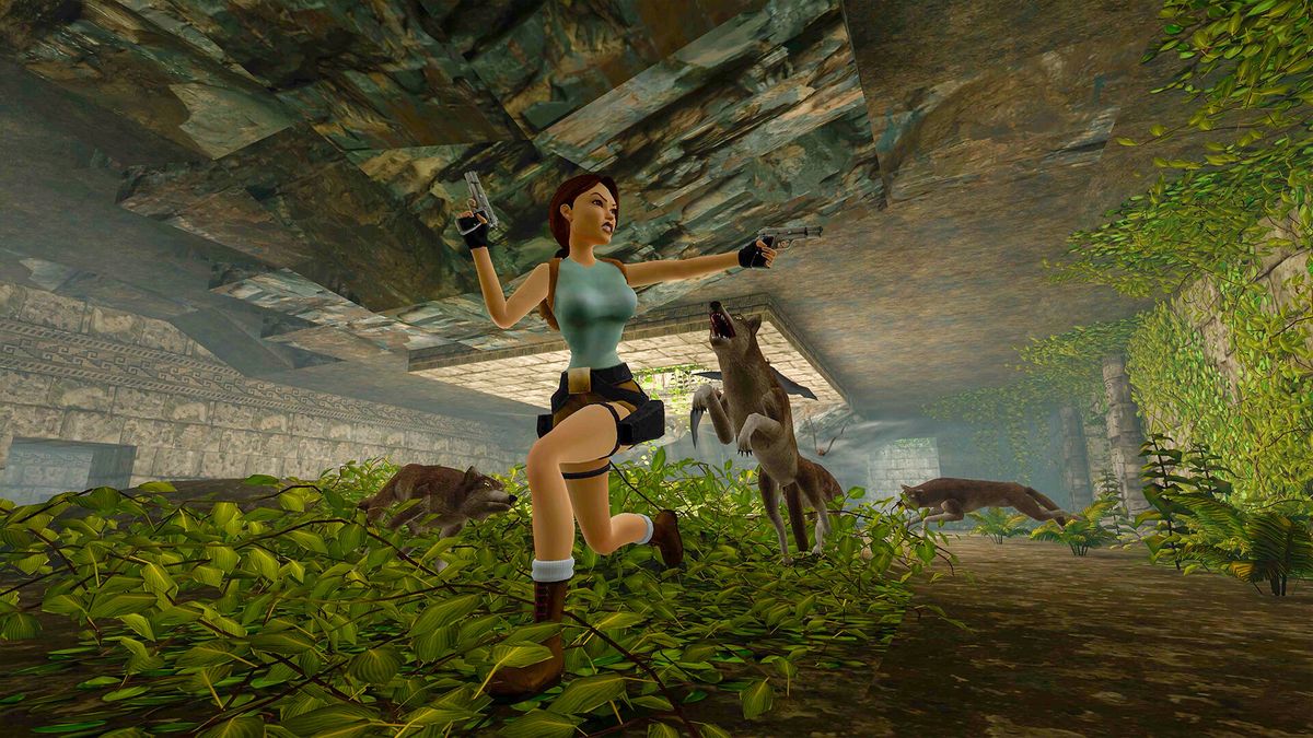 Tank controls are fine, but Tomb Raider Remastered's modern camera and controls are proving problematic