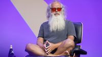 HAMBURG, GERMANY - MAY 08: Rick Rubin on stage during the OMR Festival 2024 on May 8, 2024 in Hamburg, Germany. (Photo by Tristar Media/Getty Images)