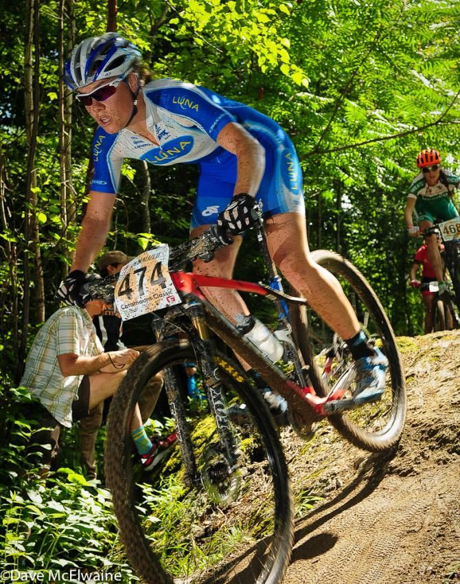 Georgia Gould (Luna Pro Team) bided her time never far from the front