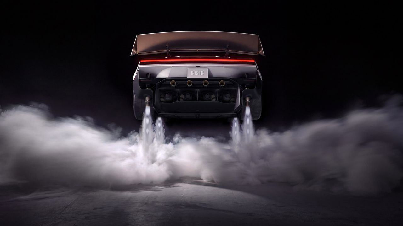 Tesla flying car Roadster