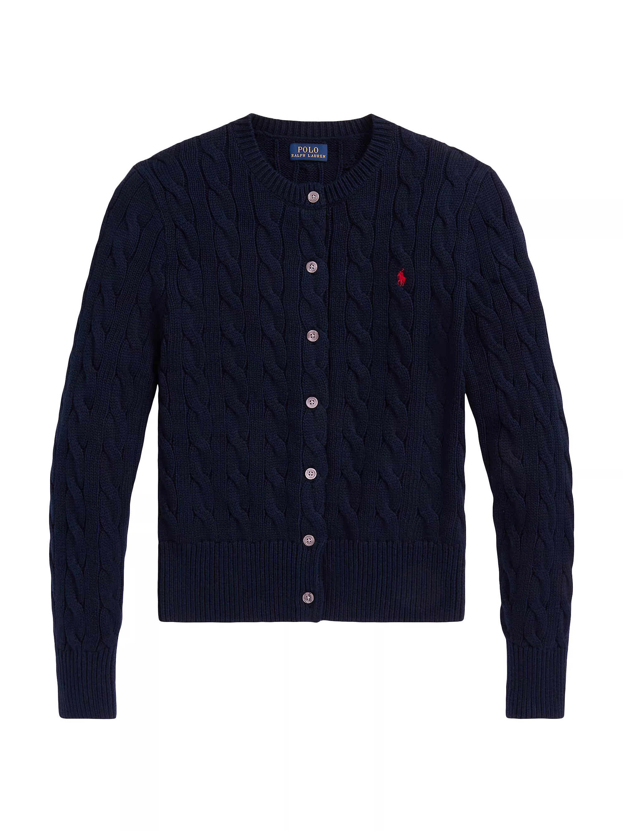 Cable-Knit Cardigan