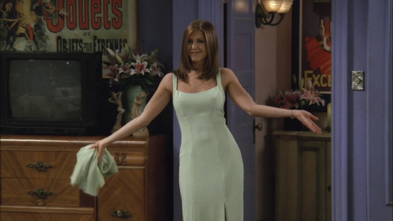 One of Rachel Green's most iconic dresses is now available to buy | My  Imperfect Life