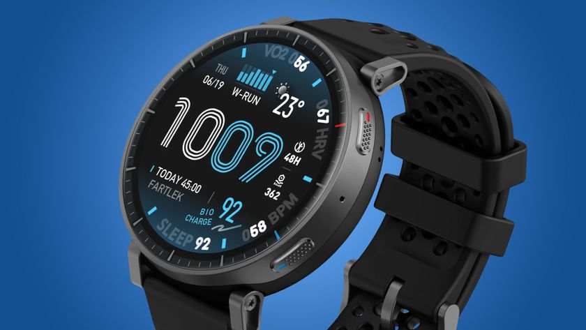 The Amazfit Active Max smartwatch.