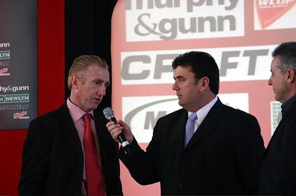 Kelly is interviewed by RTE