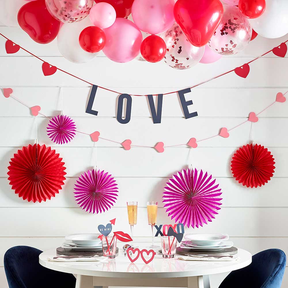 25 Valentines Decorations - Red Ted Art - Kids Crafts
