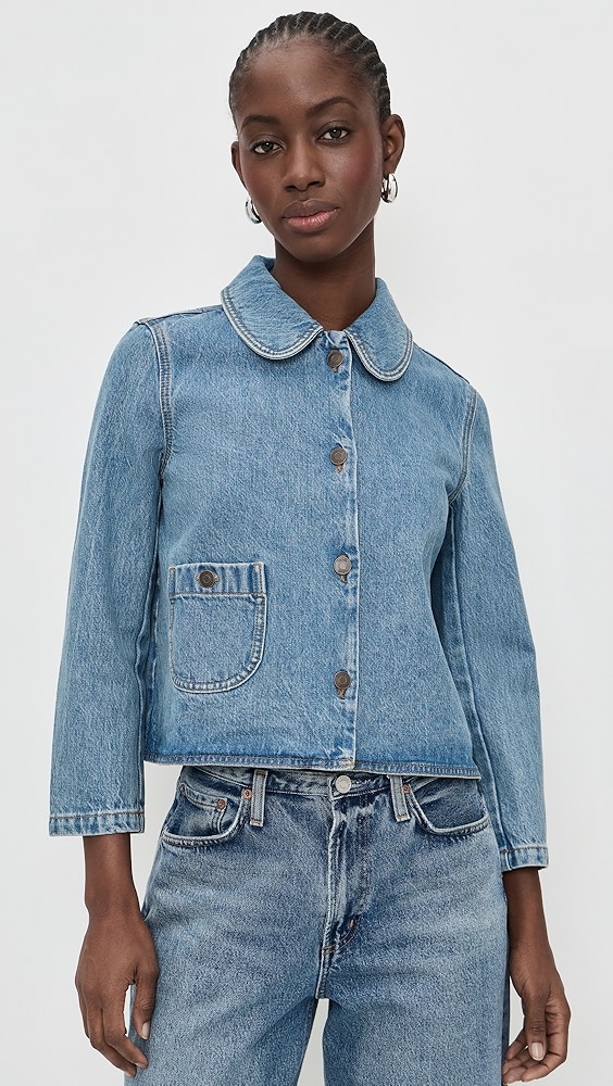 Ba&amp;amp;sh Tiny Denim Jacket