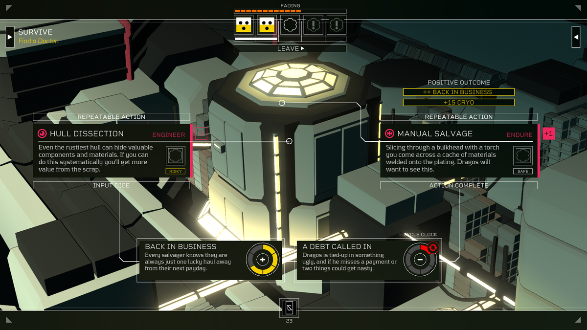 Citizen Sleeper gameplay