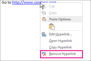 How to remove hyperlinks in Excel