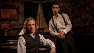 Jacob Anderson and Sam Reid in Interview with the Vampire