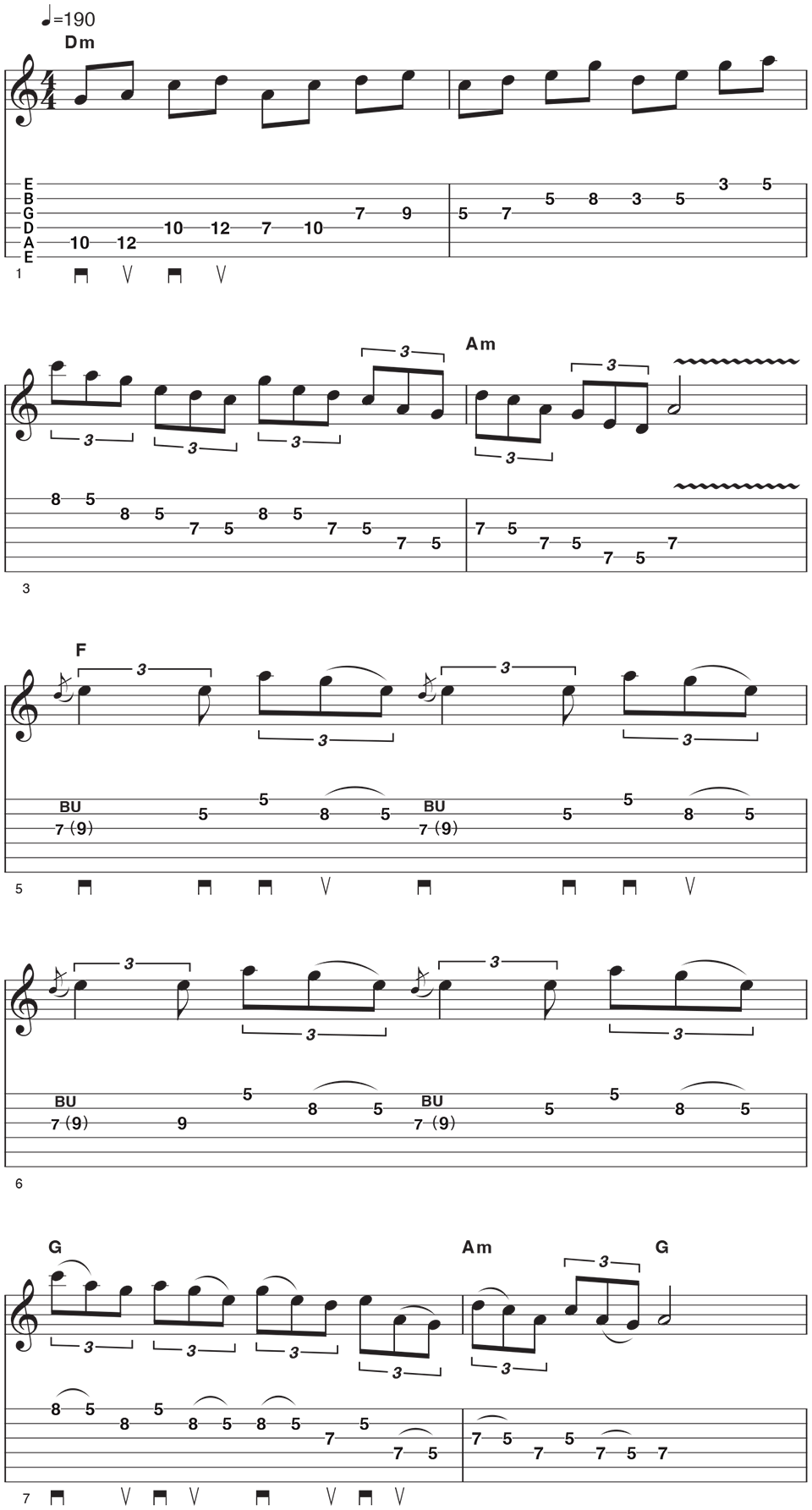 Fast Pentatonics Example