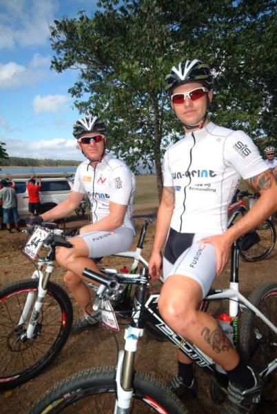 Team Sun Print at the start