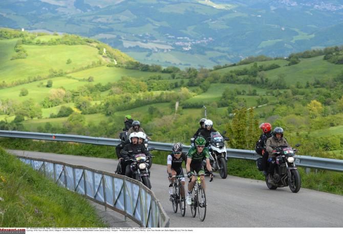 Pierre Rolland (Europcar) and Julian Arredondo (Trek)