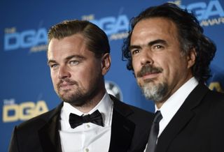 Leonardo DiCaprio and director Alejandro Inarritu