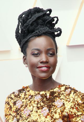 Lupita Nyong'o attends the 94th Annual Academy Awards at Hollywood and Highland on March 27, 2022 in Hollywood, California