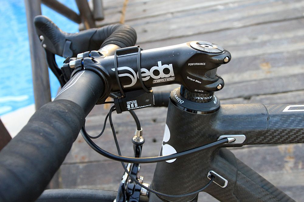 Elisa Longo Borghini's (Wiggle High5) Colnago C60 with a Deda stem