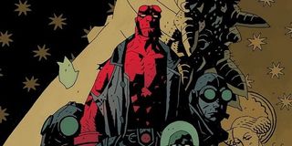 Comic art Hellboy