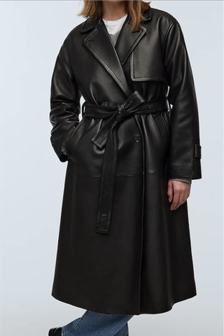 The Signature Trench Coat in Leather