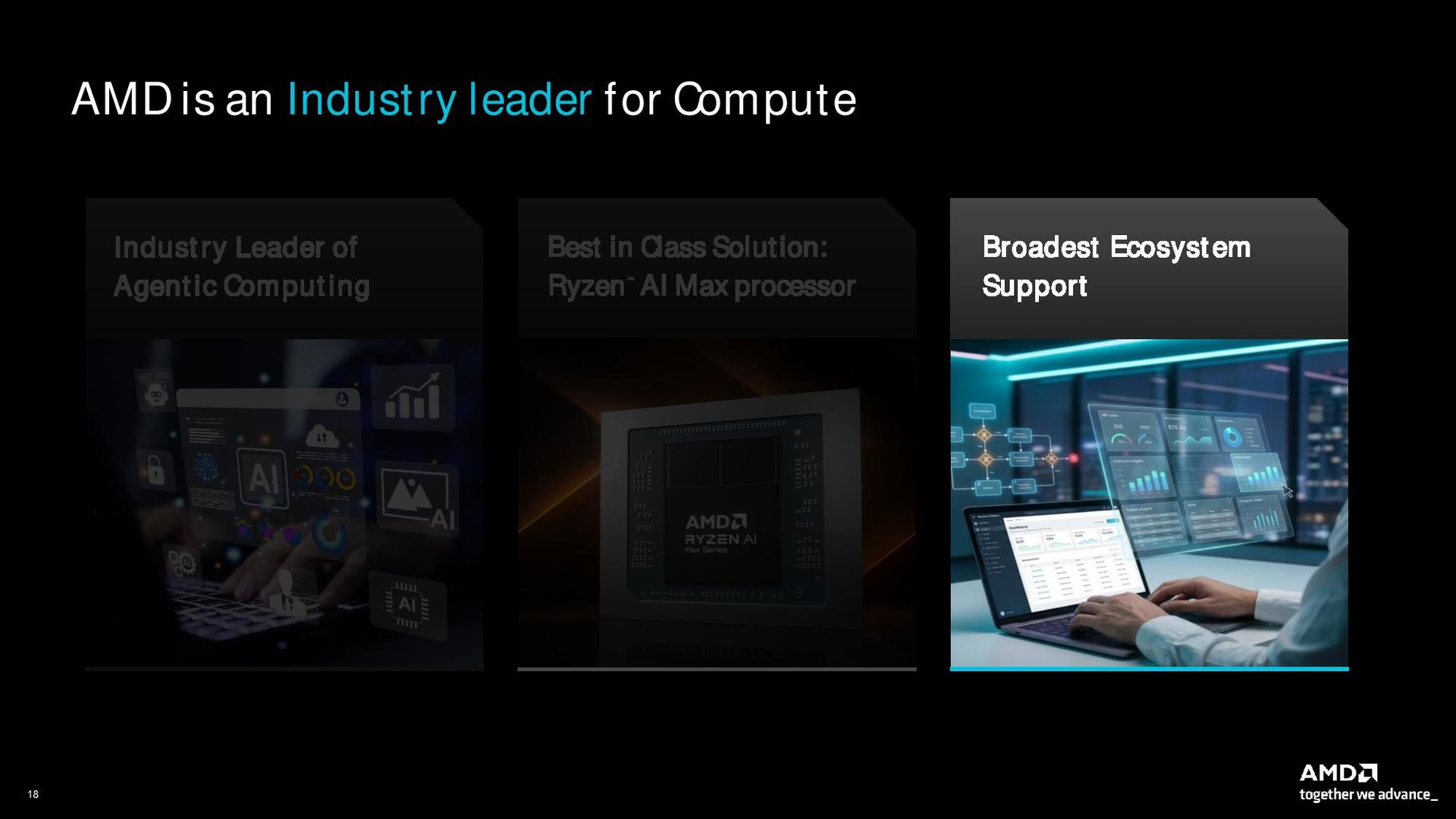 AMD agentic PC presentation.