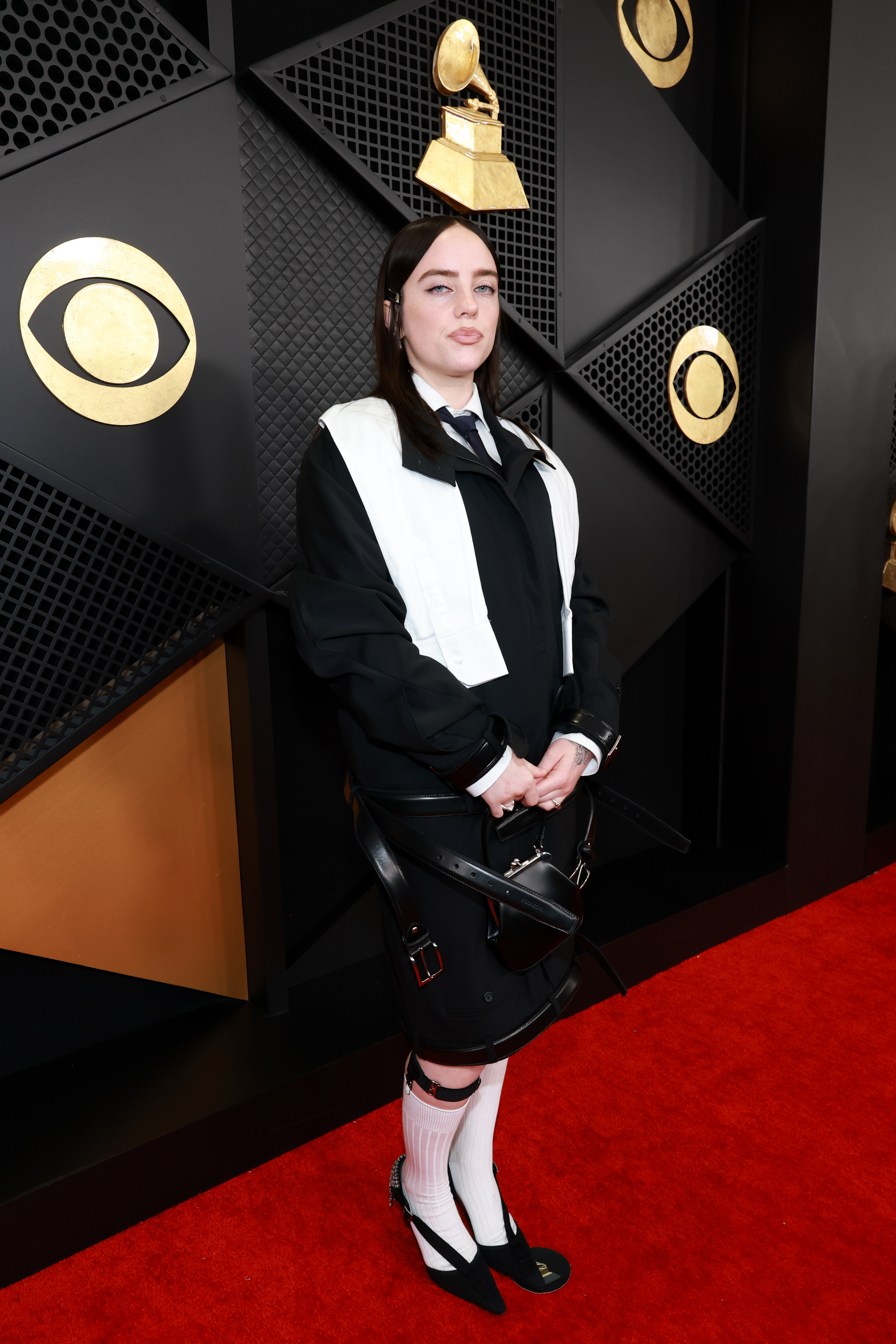 Billie Ellish red carpet grammys