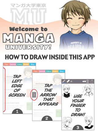Learn to draw manga on your iPad by following these free tutorials