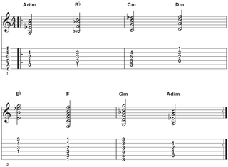 Locrian mode triads