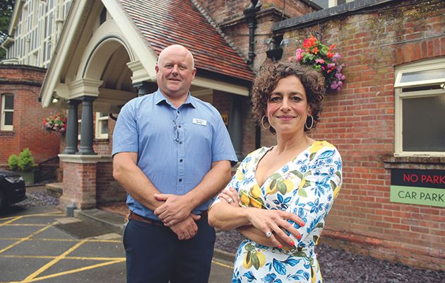 Alex Polizzi is at Forest Park Hotel this week