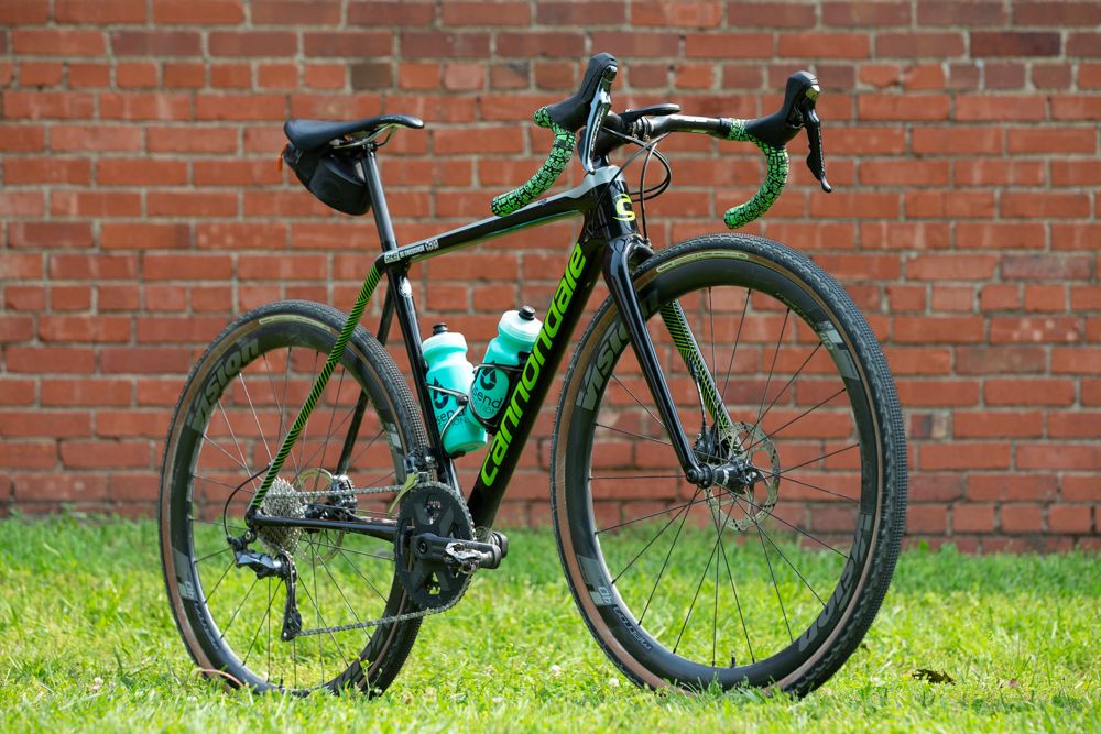 DNA Pro Cycling women's team sent their riders out on the Cannondale SuperX platform as well