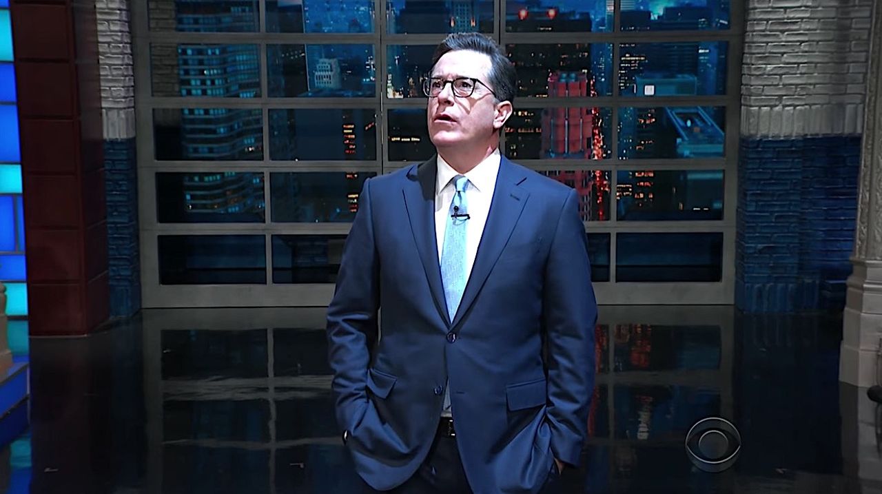 Stephen Colbert asks &amp;quot;God&amp;quot; about Roy Moore