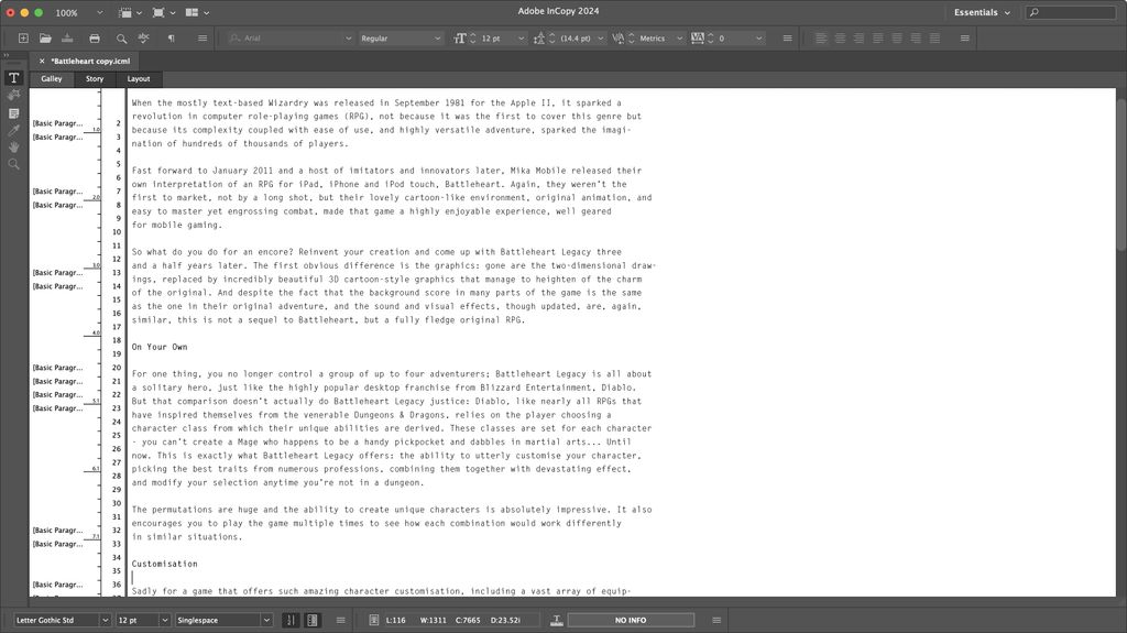 Adobe InCopy (2024) review | TechRadar Adobe InCopy (2024) review | TechRadar