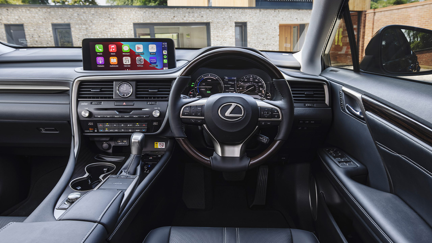 Lexus RX 450h driver interior