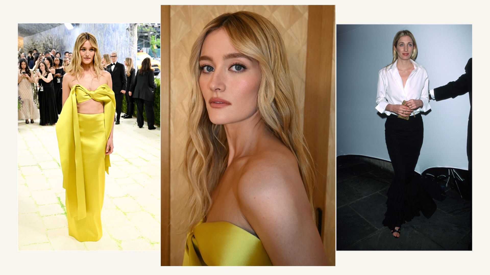 An image of Sarah Pidgeon's hair at the 2026 Met Gala.