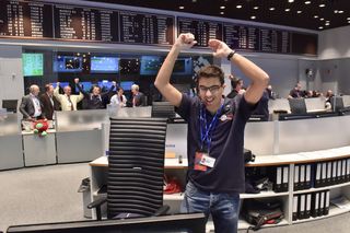Rosetta Mission Crew Exultation After Philae Touchdown