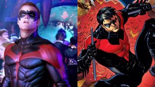 Chris O'Donnell as Robin in Batman & Robin and Dick Grayson as Nightwing