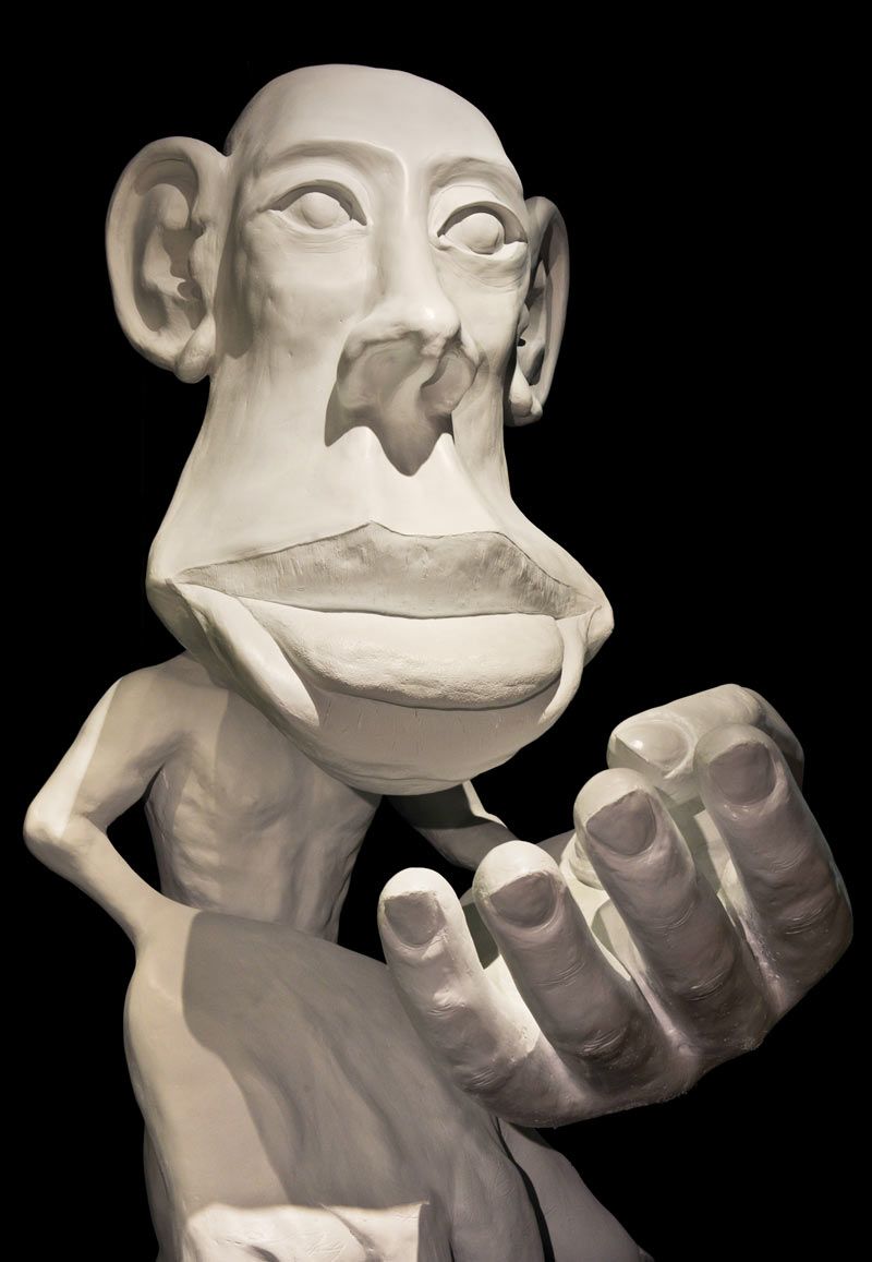 Homunculus statue