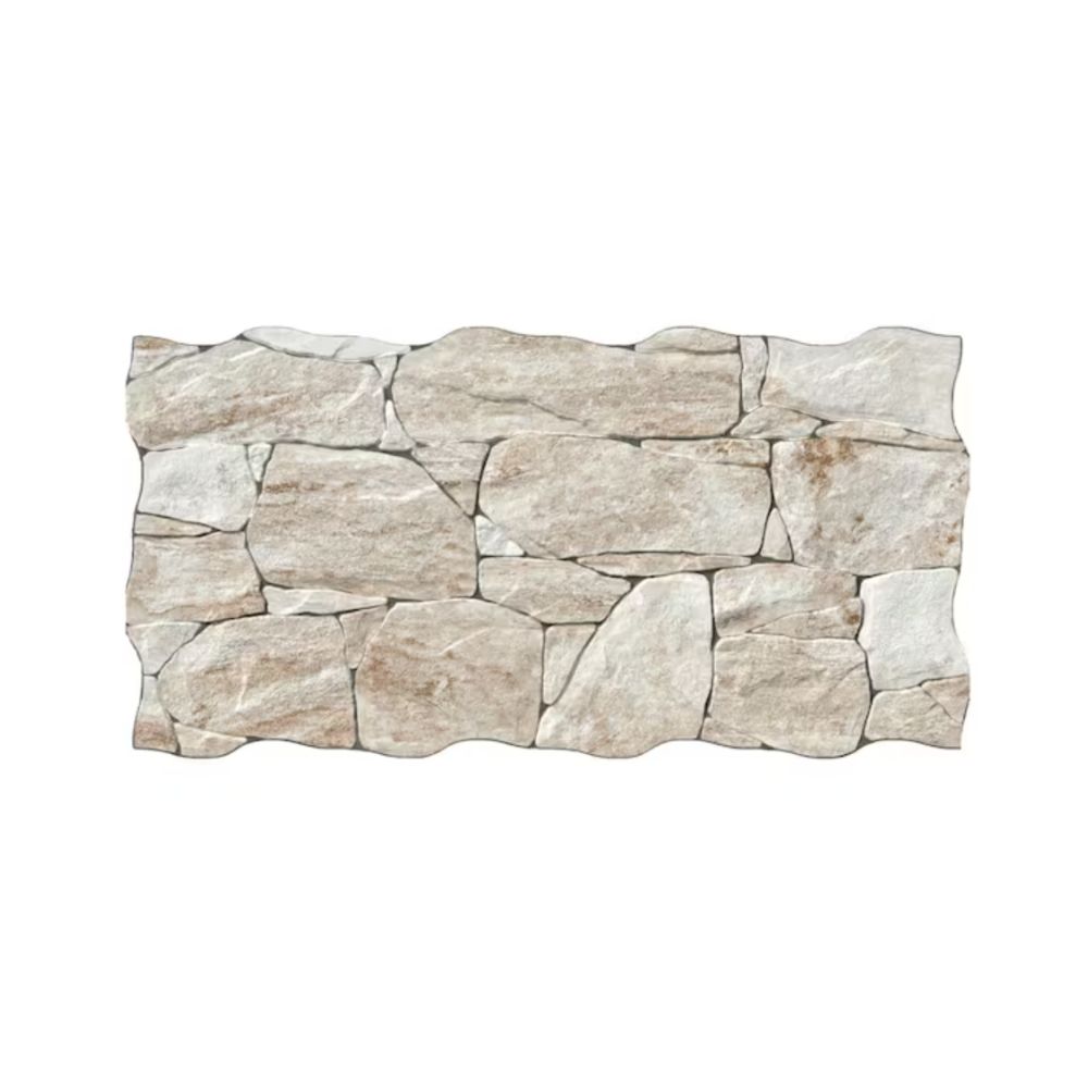 Stone effect tiles