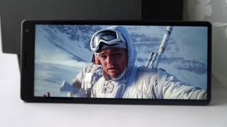 Sony's Xperia 10 range features 21:9 displays to allow for widescreen viewing. Image Credit: TechRadar