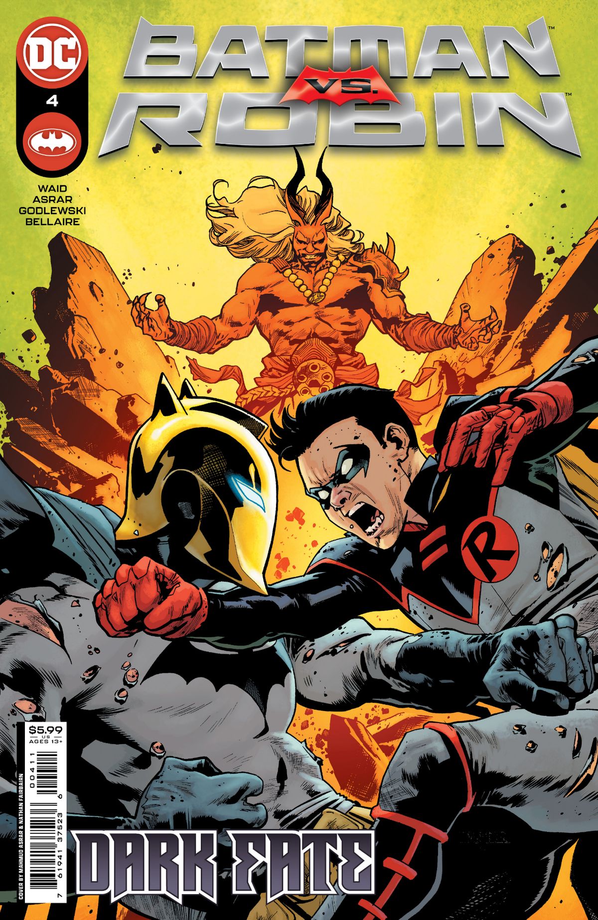 Batman Vs. Robin #4 pages