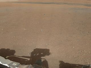 Gale Crater Vista, Color Curiosity Mars Rover Image