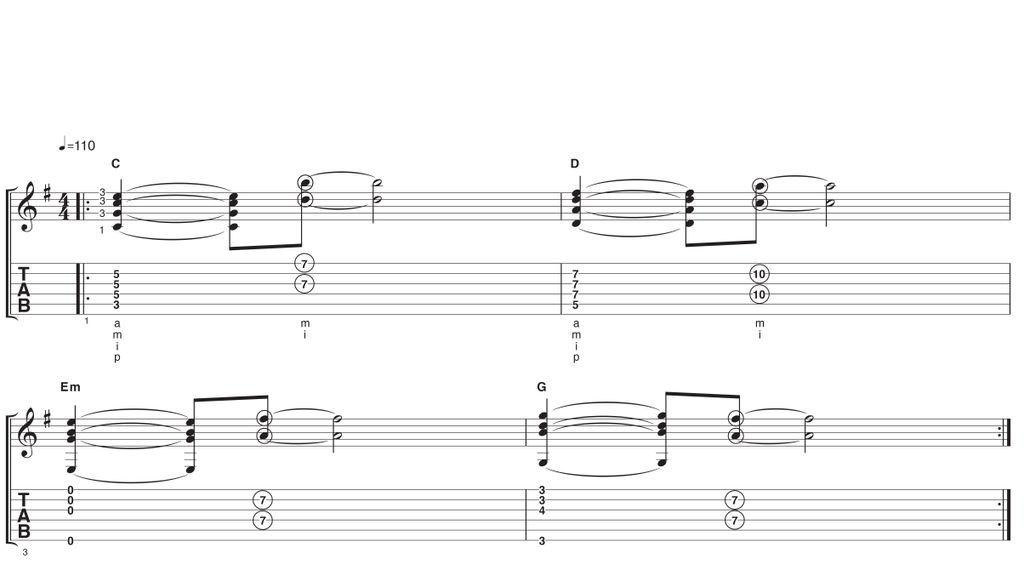 How to start progstyle guitar tapping using chords MusicRadar