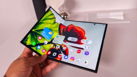 Testing the Samsung Galaxy Z TriFold on Android Central