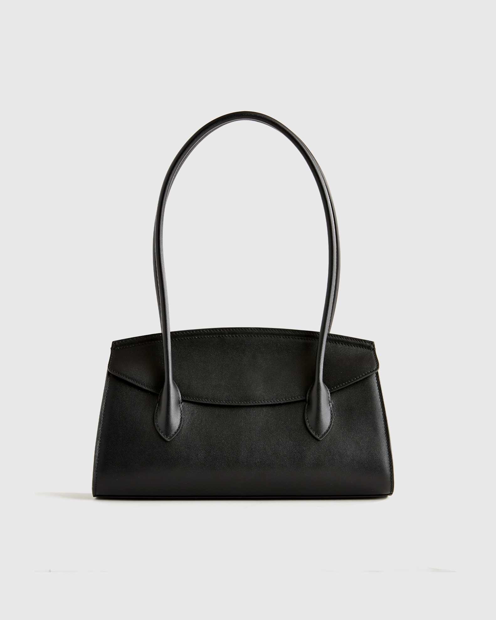 Quince, Amelie Shoulder Bag in Black