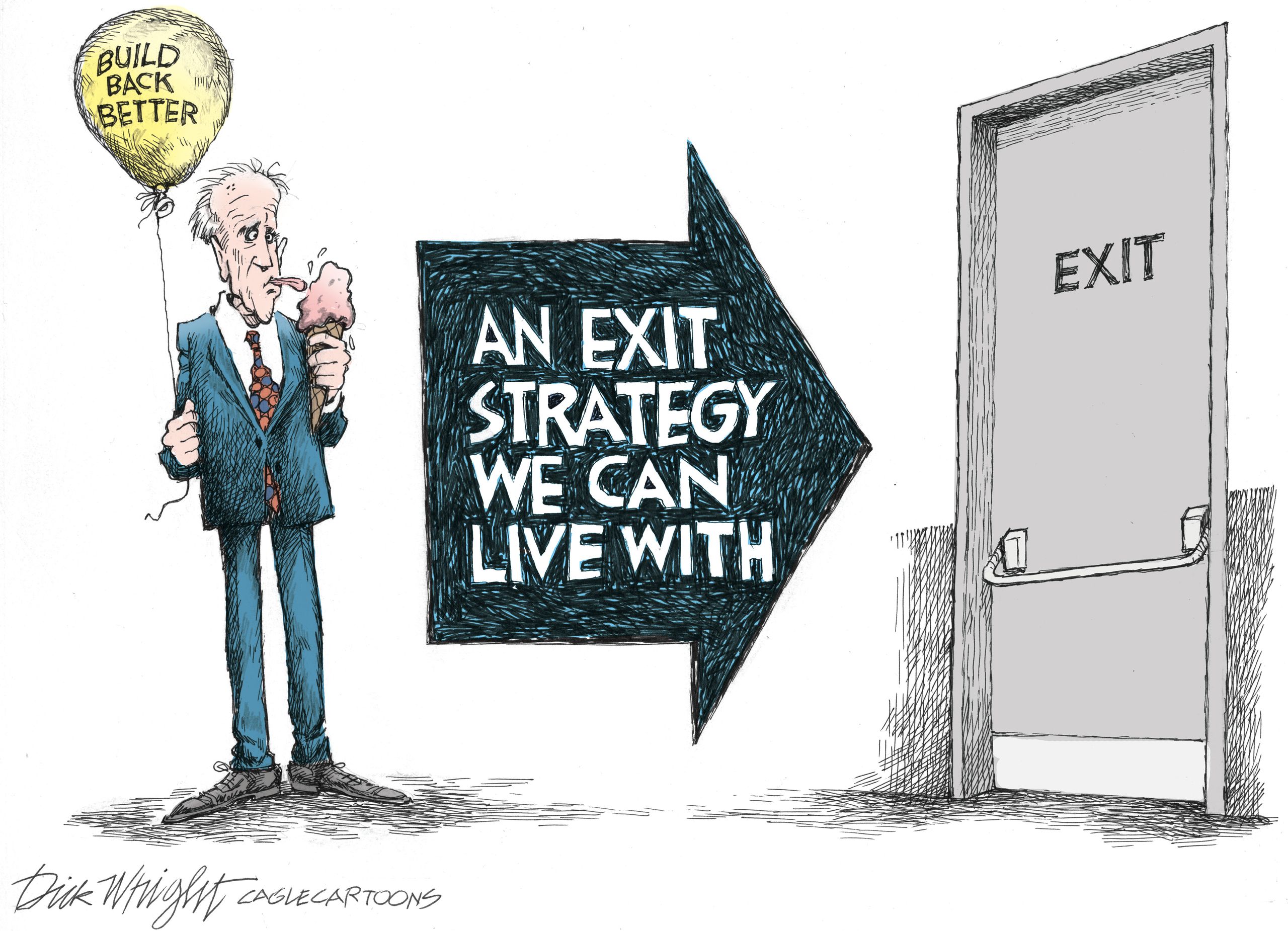 Exit strategy for Joe | The Week