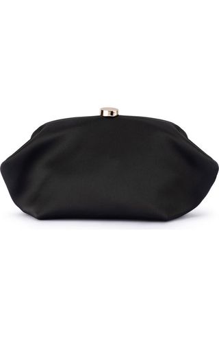 Karina Satin Frame Clutch