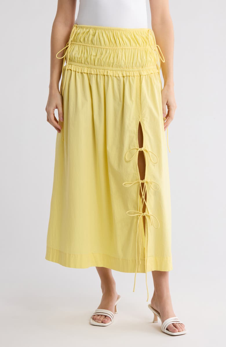 Organic Cotton Midi Skirt