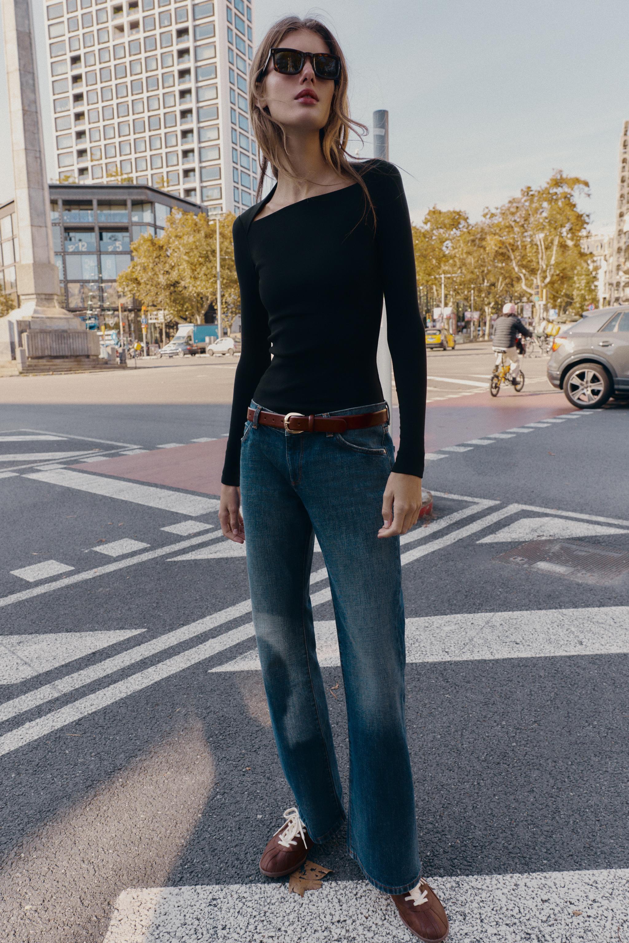 Rib Long Sleeve T-Shirt