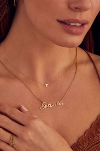 Script Name Necklace