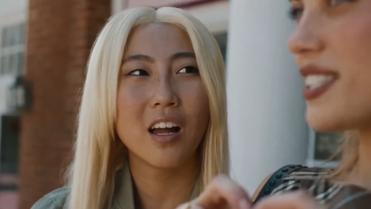 Shirley Chen is Joan Huang in Slanted.