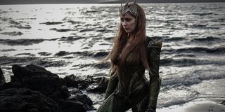 amber heard playing mera in justice league