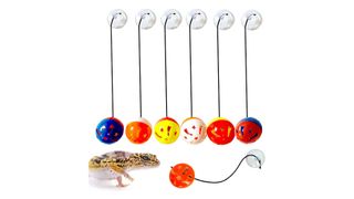 Bearded Dragon Bell Balls toys for pet lizards