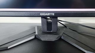 Gigabyte M32U gaming monitor stand